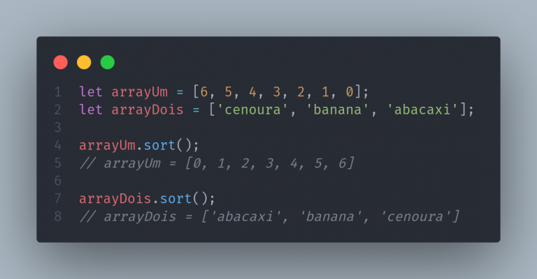 Array no JavaScript: Como criar um e usar? - Driven Education